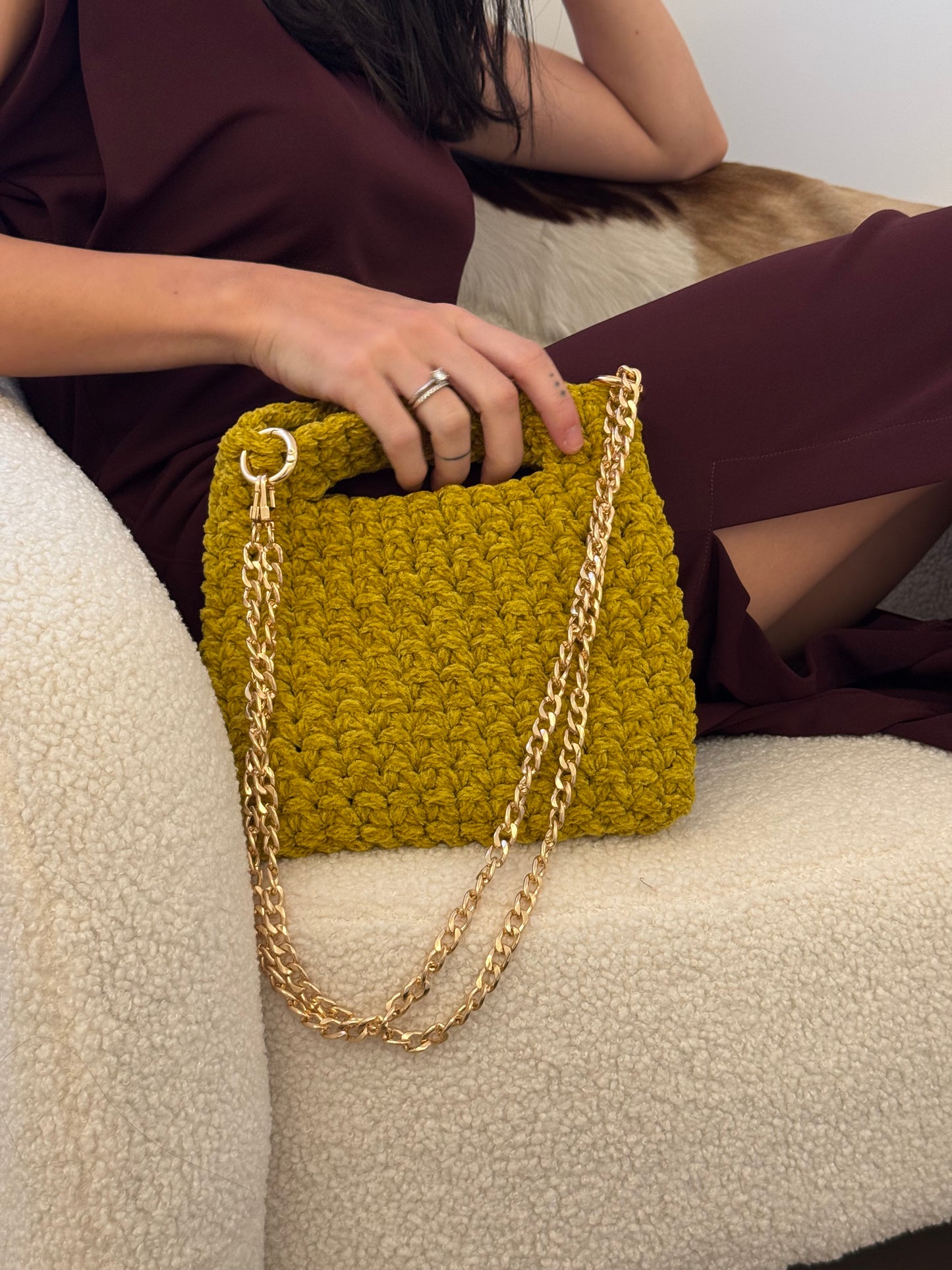 Bolso Gabrielle Terciopelo