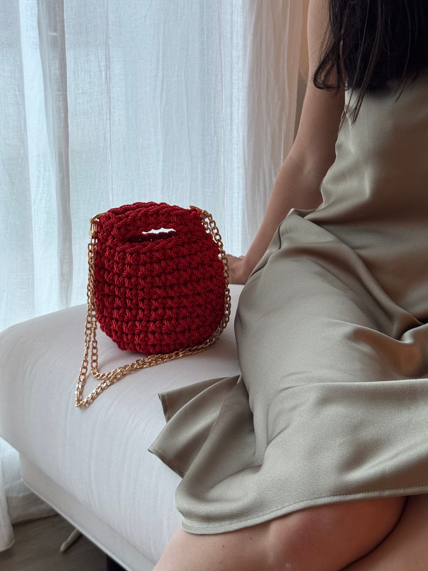 Bolso Hedy Cordón Satinado