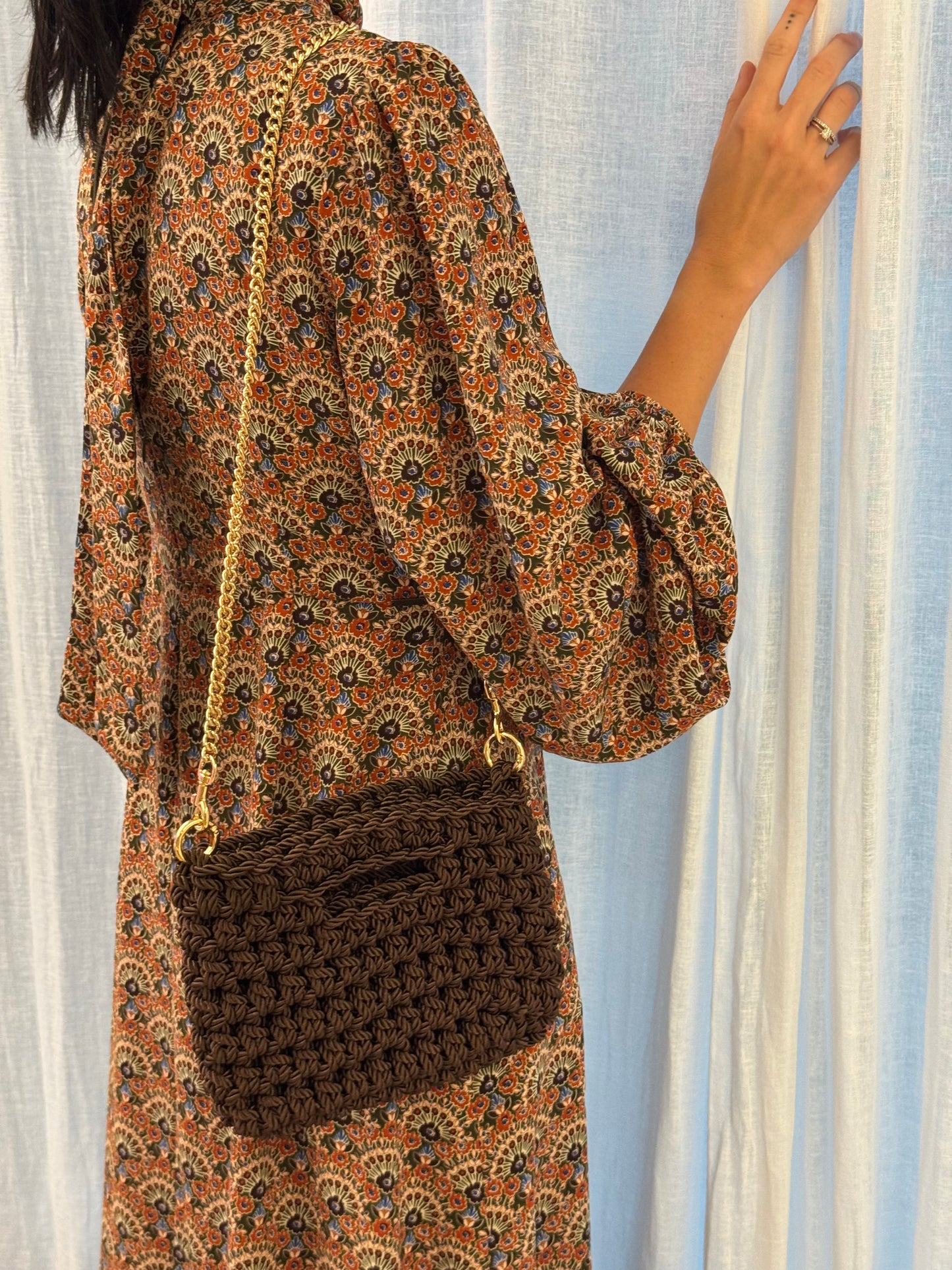 Bolso Gabrielle Cordón Satinado