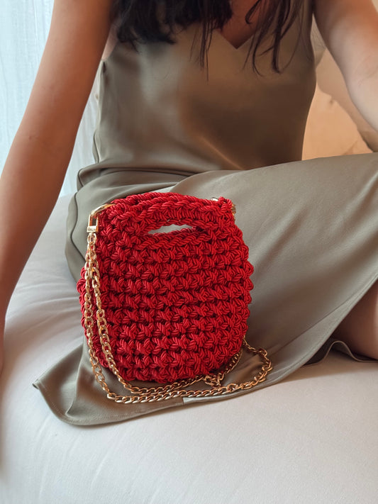 Bolso Hedy Cordón Satinado